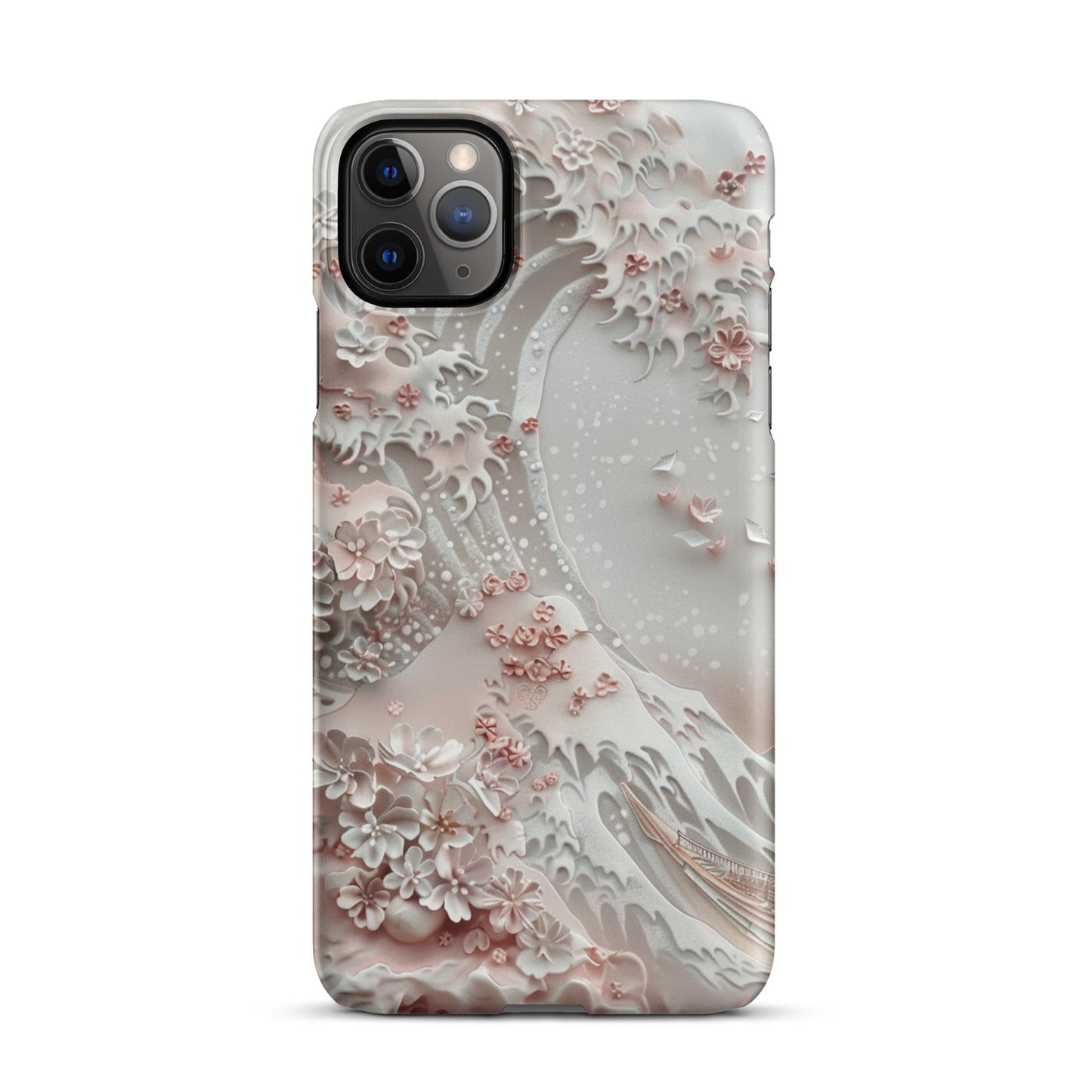 Great Wave White Phone case for iPhone